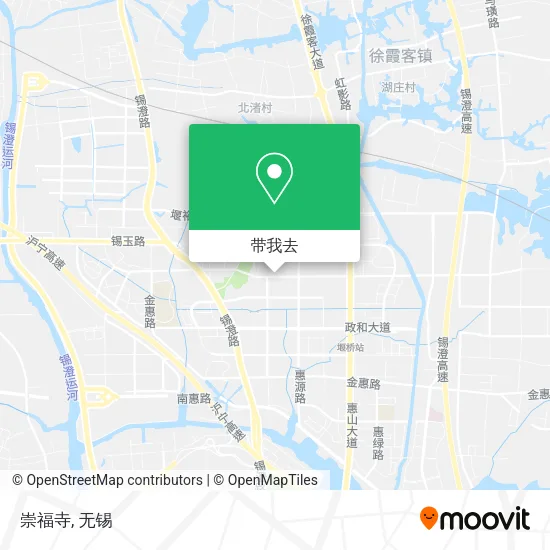 崇福寺地图