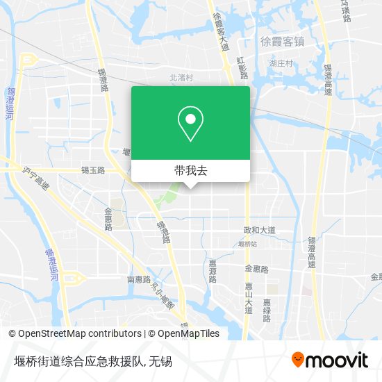 堰桥街道综合应急救援队地图