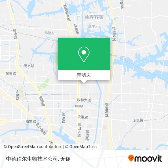 中德伯尔生物技术公司地图