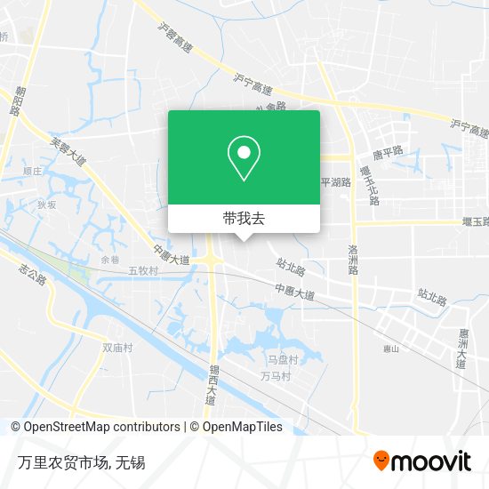 万里农贸市场地图