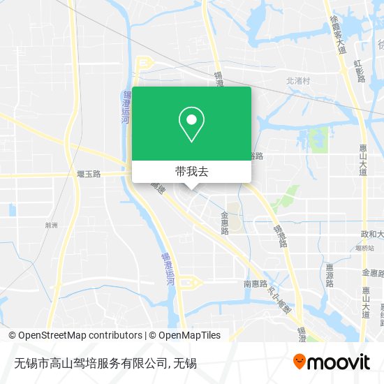 无锡市高山驾培服务有限公司地图