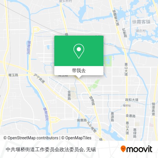中共堰桥街道工作委员会政法委员会地图