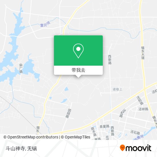 斗山禅寺地图