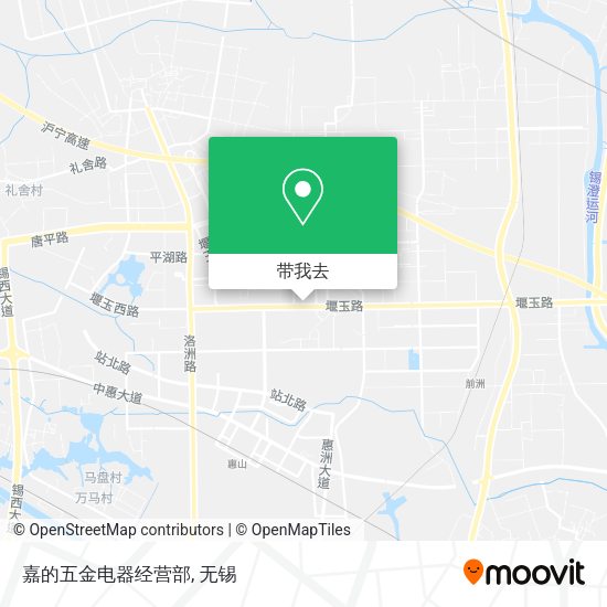 嘉的五金电器经营部地图