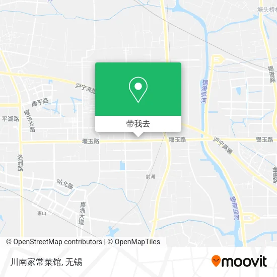 川南家常菜馆地图