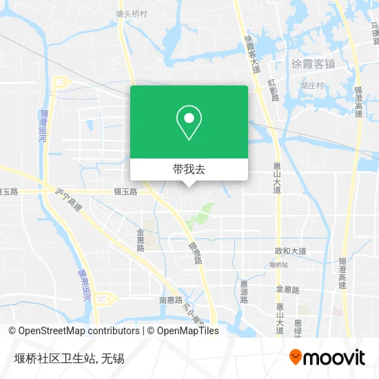堰桥社区卫生站地图