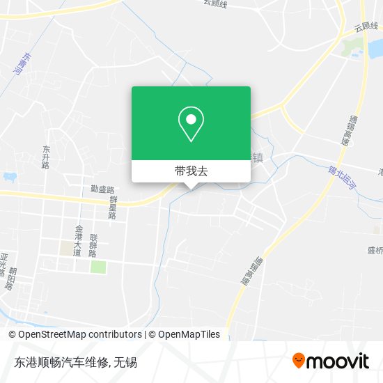 东港顺畅汽车维修地图