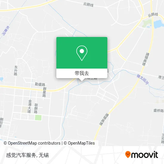 感觉汽车服务地图