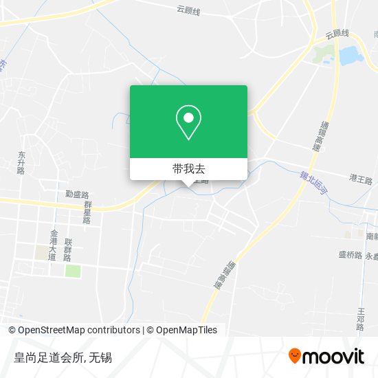 皇尚足道会所地图
