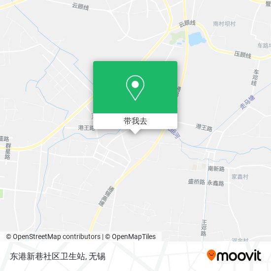 东港新巷社区卫生站地图