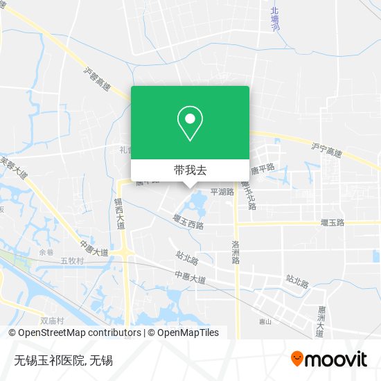 无锡玉祁医院地图