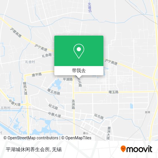 平湖城休闲养生会所地图