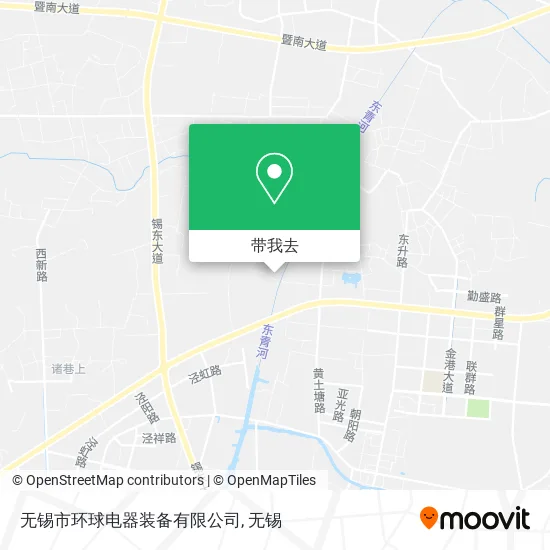 无锡市环球电器装备有限公司地图