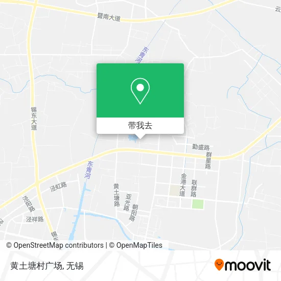 黄土塘村广场地图