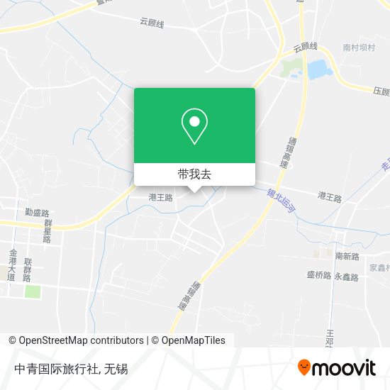 中青国际旅行社地图