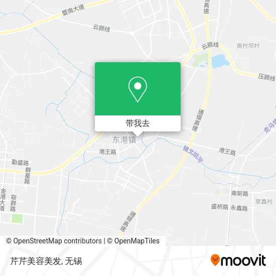 芹芹美容美发地图