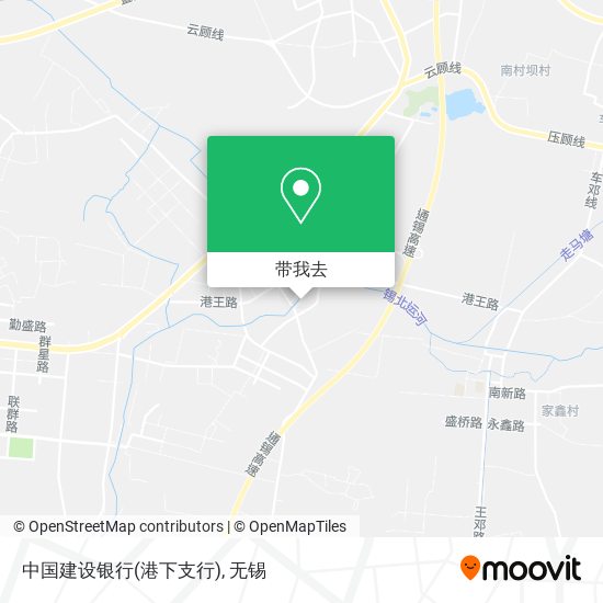 中国建设银行(港下支行)地图