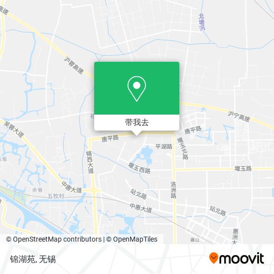 锦湖苑地图
