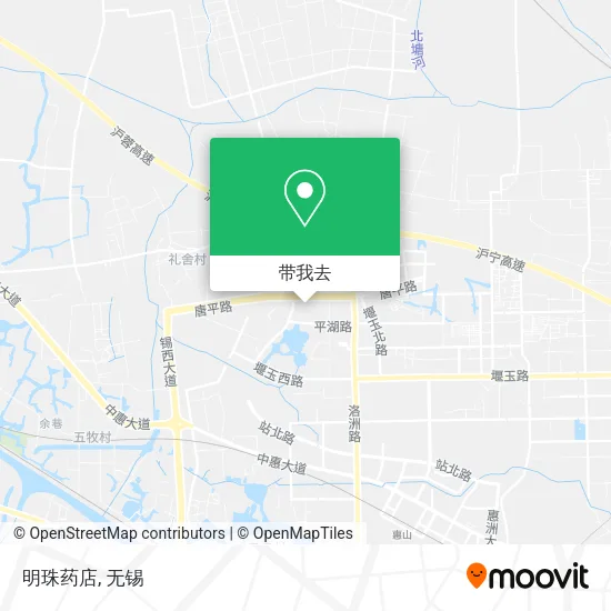 明珠药店地图