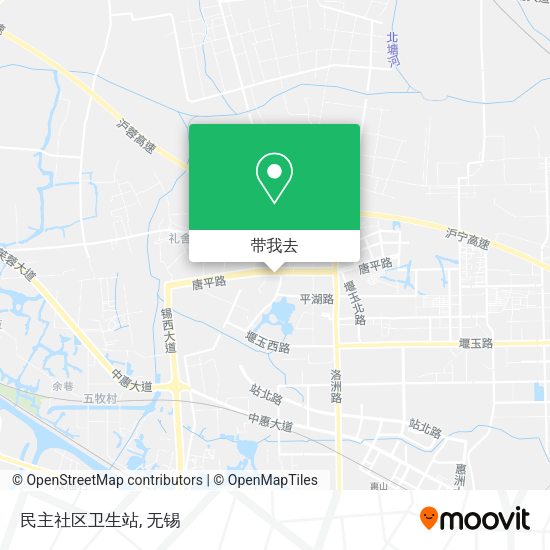 民主社区卫生站地图