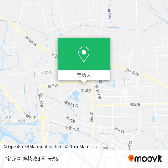 宝龙湖畔花城d区地图