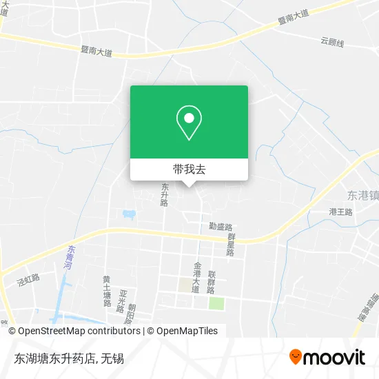 东湖塘东升药店地图