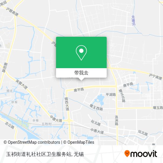 玉祁街道礼社社区卫生服务站地图