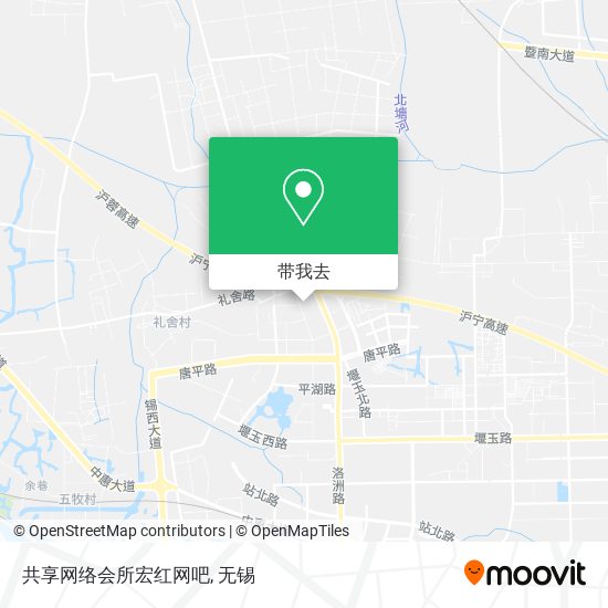 共享网络会所宏红网吧地图