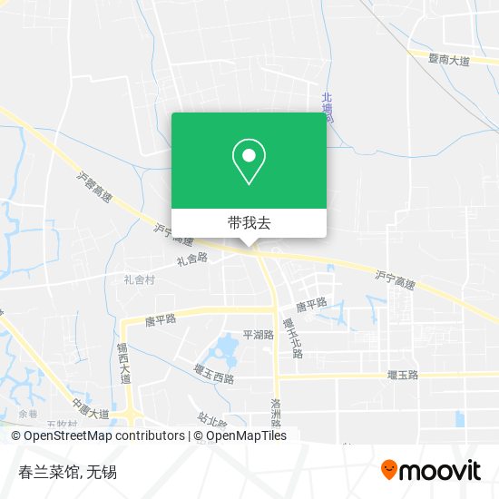 春兰菜馆地图