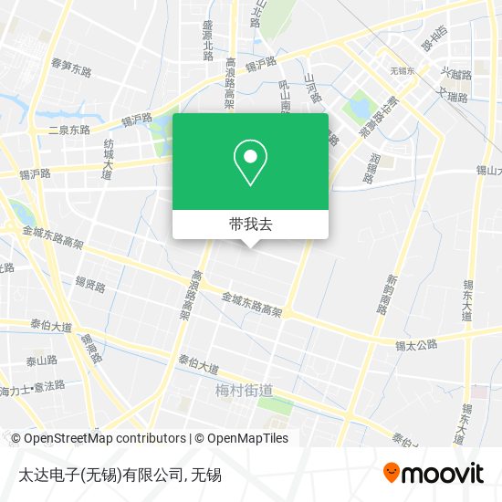 太达电子(无锡)有限公司地图