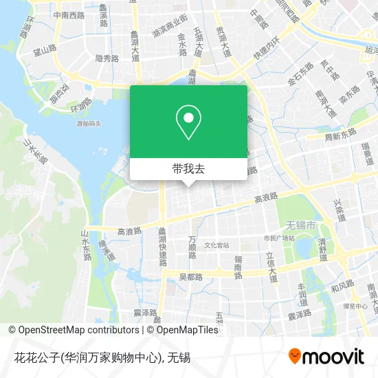 花花公子(华润万家购物中心)地图