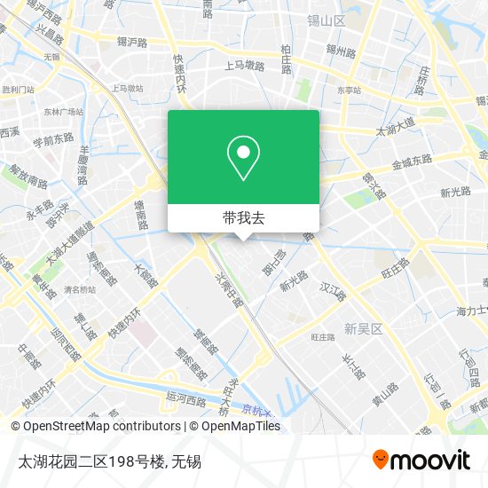 太湖花园二区198号楼地图