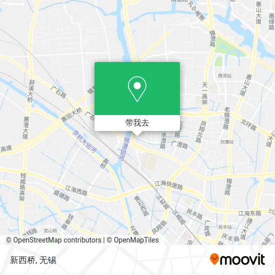 新西桥地图