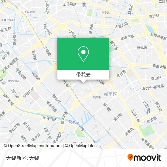 无锡新区地图