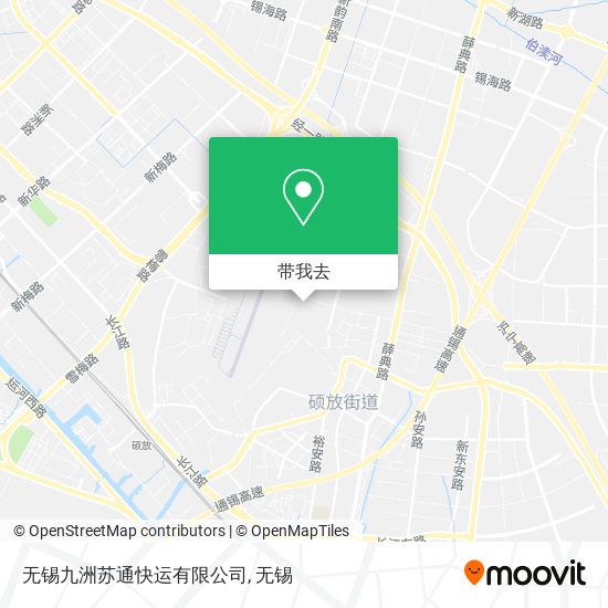 无锡九洲苏通快运有限公司地图