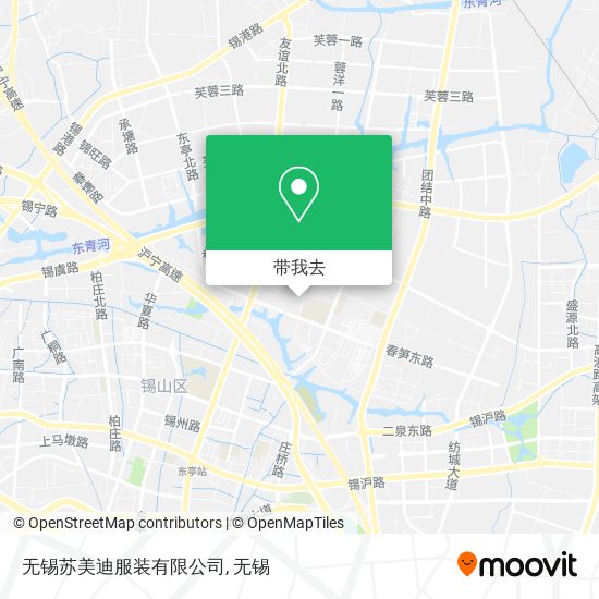 无锡苏美迪服装有限公司地图