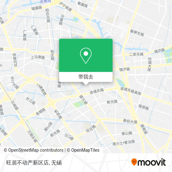 旺居不动产新区店地图