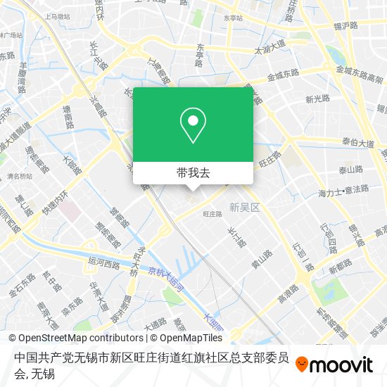 中国共产党无锡市新区旺庄街道红旗社区总支部委员会地图