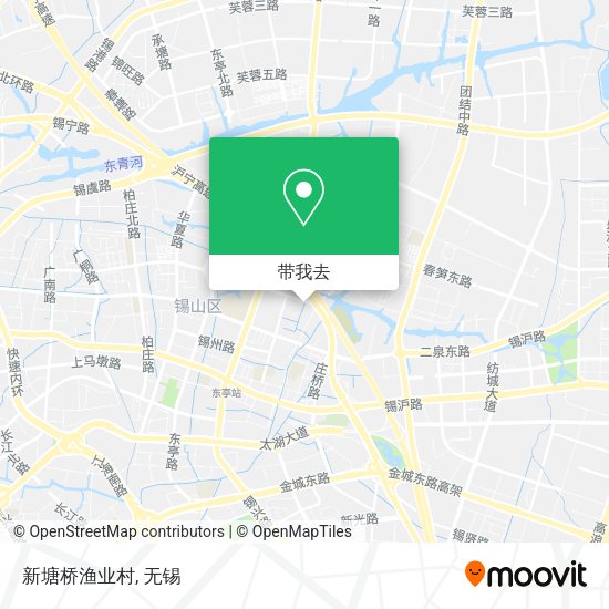 新塘桥渔业村地图