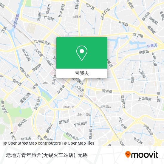 老地方青年旅舍(无锡火车站店)地图