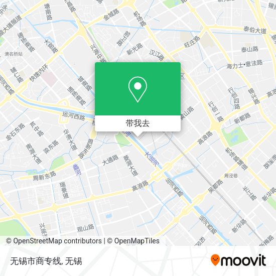 无锡市商专线地图
