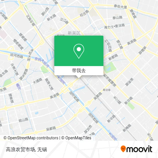 高浪农贸市场地图