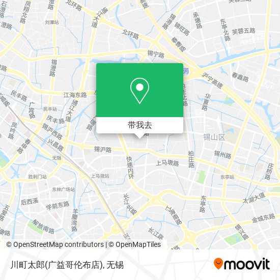 川町太郎(广益哥伦布店)地图