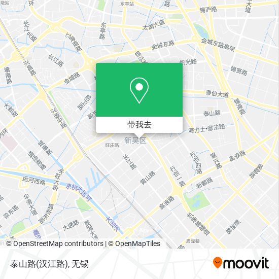泰山路(汉江路)地图