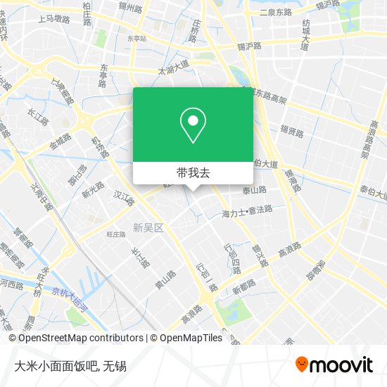 大米小面面饭吧地图