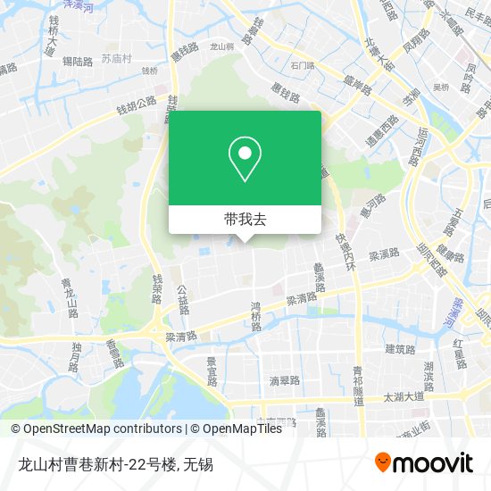 龙山村曹巷新村-22号楼地图