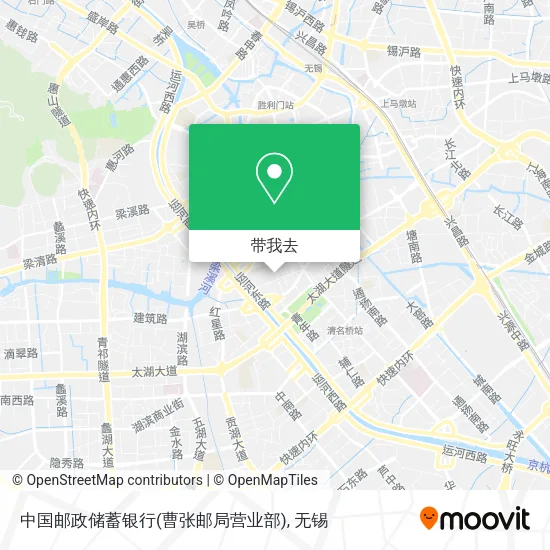 中国邮政储蓄银行(曹张邮局营业部)地图