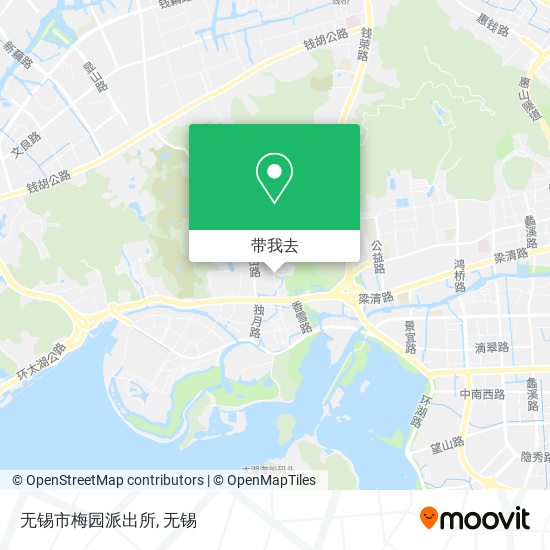 无锡市梅园派出所地图