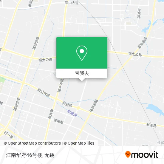 江南华府46号楼地图