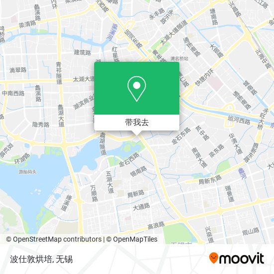 波仕敦烘培地图